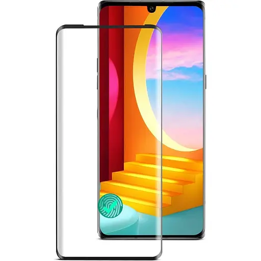Захисне скло DK для LG G9 Velvet 5G LM-G900 3D Full Glue 017300 black