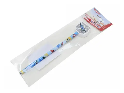 Карандаш чернографитовый с фигурной резинкой, HB, 4 вида