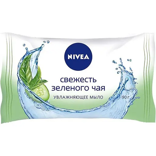 Мыло увлажняющее Nivea Свежесть зеленого чая 90 г - фото 1