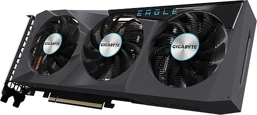 Видеокарта Gigabyte AMD Radeon RX 6600 8Gb EAGLE (GV-R66EAGLE-8GD) (GDDR6, 128 bit, PCI-E v4.0 x8) Б/у - фото 2