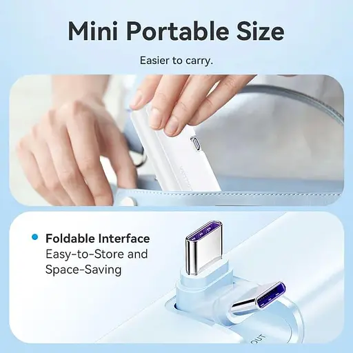 Павербанк Vention Blue 4800 mAh / 22.5 Вт (FHQL0) - фото 8