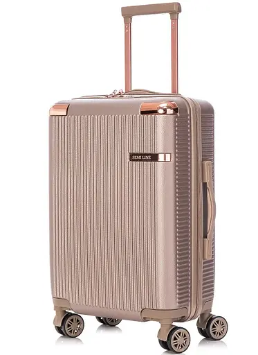 Валіза Semi Line 20" (S) Champagne (T5666-3) (DAS302650) - фото 1