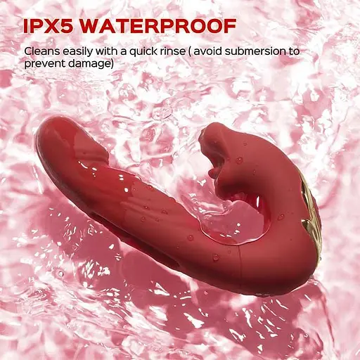 Вібратор для жінок багатофункціональний Pretty Love Night Lover з 19 режимами 3в1 21 см фіолетовий - фото 7