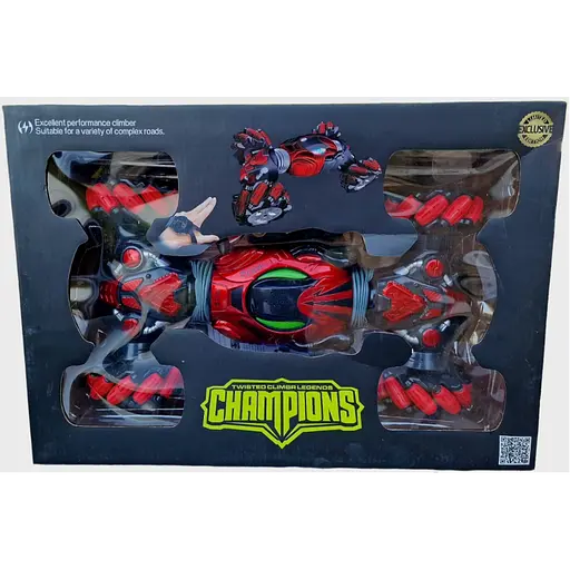 Дитяча машинка-перевертиш на керуванні від руки Stunt Car 40 см JZL CHAMPION арт. 2866 - фото 2