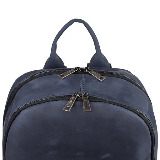 Кожаный мужской рюкзак TARWA 40х31х13 см sum0026174 - фото 7