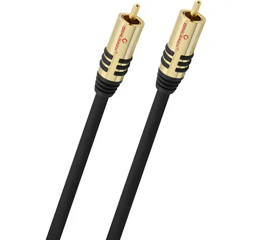 Сабвуферний кабель RCA-RCA Oehlbach NF 200 Subwoofercable 2,0 м Black