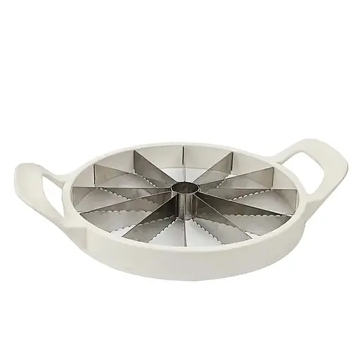 Нож делитель круглый кухонный для нарезки арбуза и дыни фрукторезка, Kitchen Master Белый 86870 - фото 1