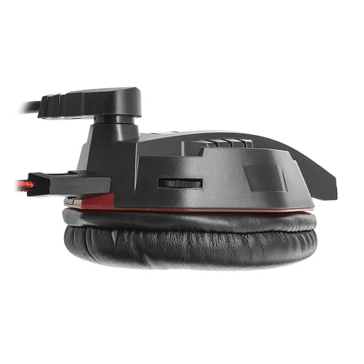 Ігрові накладні навушники Hoco W102 Cool, USB, 3.5mm, 2m, Червоний - фото 6