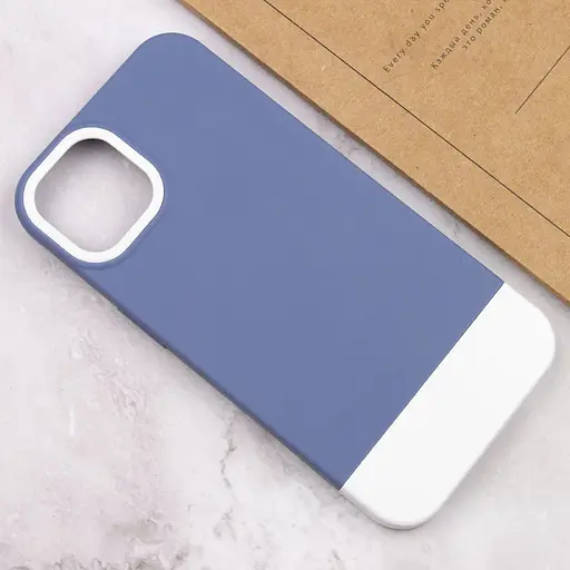 Чохол Epik TPU+PC Bichromatic для Apple iPhone 11 Pro 5.8 Blue/White - фото 4
