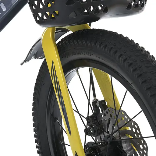 Велосипед детский MB 1683-2, 16 дюймов, серый - фото 4