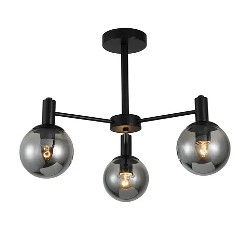 Люстра Ardero BL1530-1 NEAPOL під лампу чорний - фото 1