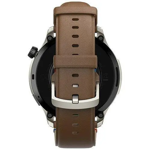 Часы умные Amazfit GTR 4 коричневые (Vintage Brown) с кожаным ремешком - фото 4