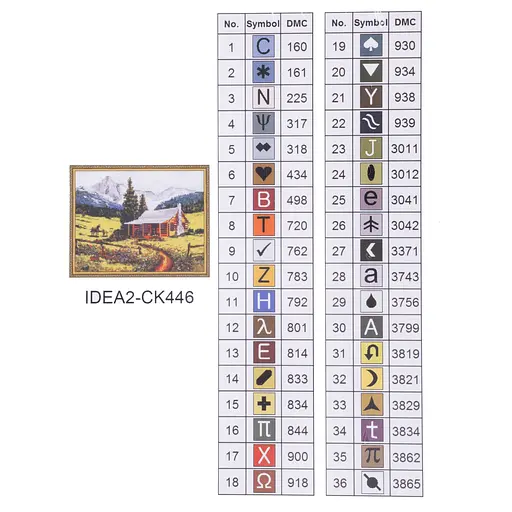 Набір з алмазною мозаїкою "У пiднiжжя гiр" 40*50 см, IDEA2-CK446, ТМ "99IDEAS" - фото 8