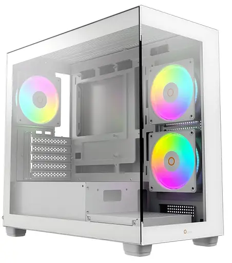 Корпус OCYPUS GAMMA C52 WH ARGB (GAMMA-C52-WHD300XX-GL) без блока питания - фото 1