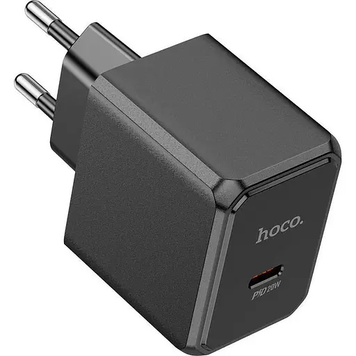 Сетевое зарядное устройство Hoco CS13A Ocean 20W Black (603805) [122578]