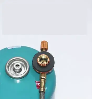 Газовий пальник примус з п'єзопідпалом Kovab K-202 під різьбовий балон - фото 4