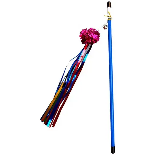 Игрушка для кошек Tatrapet Caty funny дразнилка шарик с мишурой 35 см 