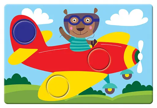 Детская игра-логика "Зверушки на машинках" 917001 на укр. языке - фото 3