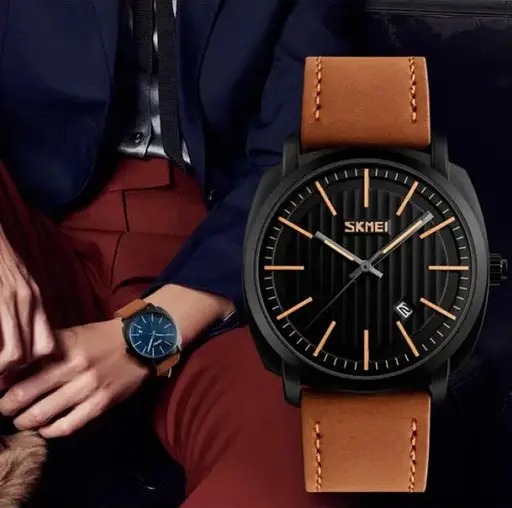 Чоловічий годинник Skmei 9169 Kowboy (коричневий) - фото 5