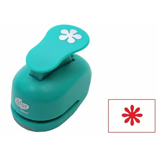 Фигурный дырокол Rosa Talent Цветок 1 1.6 см - фото 1