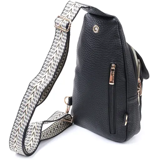 Женская сумка Vintage с одним плечевым ремнем из крупнозернистой экокожи 17х29х9 см sum0026947 - фото 2