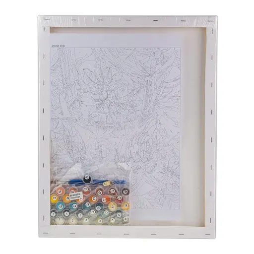 Набор для росписи "Пара попугаев" 40*50 см, IDEA2-GX47439, ТМ "99IDEAS" - фото 6