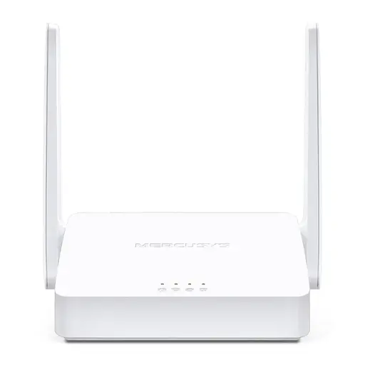 Маршрутизатор Mercusys MW302R Wi-Fi 802.11n, 300 Мбит/с, 2 LAN 10/100 Мбит/с, режим точки доступа - фото 1
