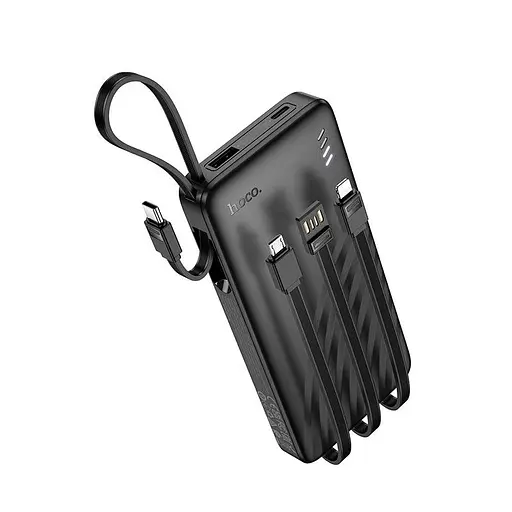 УМБ Hoco Night tide power bank with 4 cables J146 10000mAh |1USB/1Type-C, 2A| - фото 1
