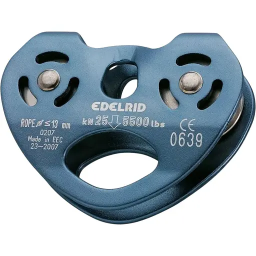 Блок-ролик Edelrid Rail Doppelseilrolle Titan (1017-717910000730)