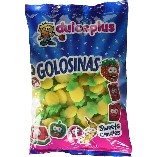 Конфеты жевательные Dulceplus Pineapples 1 кг