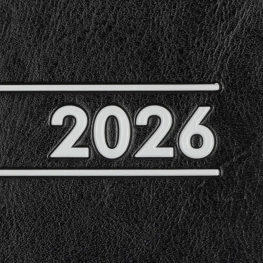 Щоденник датований Buromax Memory 2026 A5 штучна шкіра чорний (BM.21151-01) - фото 4