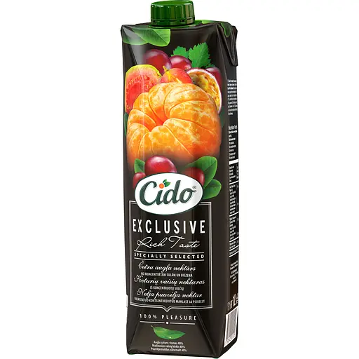 Нектар Cido Exclusive Четыре фрукта 1 л - фото 1