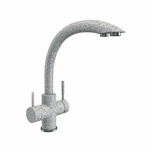 Змішувач для кухні під осмос Platinum 8203 HDF сірий - фото 1