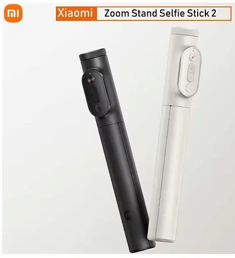 Селфі - монопод бездротовий трипод Xiaomi Zoom Stand Selfie Stick 2 чорний (XMBJZPGO2YM) - фото 4