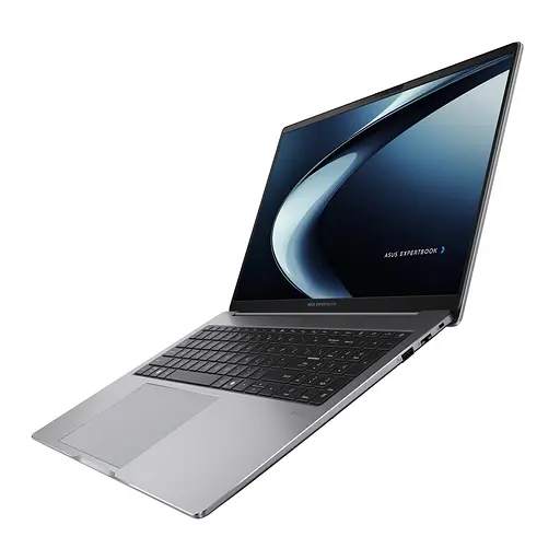 Ноутбук ASUS ExpertBook P3 PM3606CKA с процессором AMD Ryzen AI 7 350 pana la 5.0GHz, 16'', WUXGA, 16GB DDR5 RAM, 512GB SSD, AMD Radeon 860M, No OS, Misty серый - фото 3