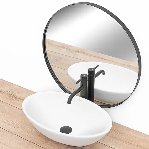 Умивальник Rea Pamela накладний білий REA-U4603, Білий - фото 4