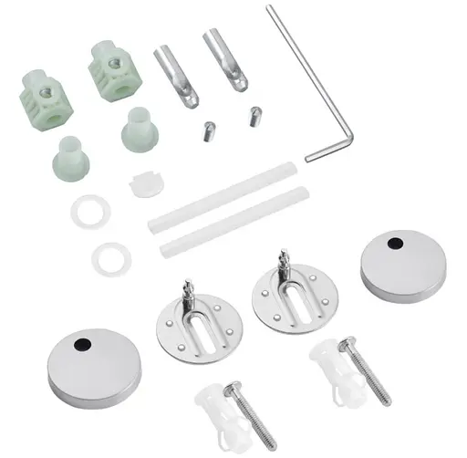 Унитаз подвесной безободковый Kroner Eifel WHI493436 RIMLESS с сиденьем Slim Duroplast / Soft-close / Quick relase (KE493436WHIR) (CV029611) - фото 12