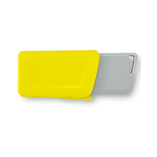USB флеш накопитель Verbatim 3x16 ГБ Store 'n' Click Red/Blue/Yellow USB 3.2 (49306) - фото 4