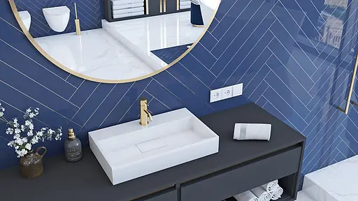 Умивальник Rea Goya 50 см накладний білий REA-U8900, Білий - фото 2