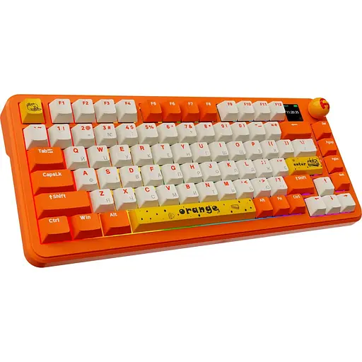 Клавиатура Ajazz AK820 Max Avocado Switch Orange AK820MAX-AS-OW (129509) - фото 6