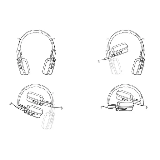 Наушники Proove 70ъs Classic II beige (HPCL20010007) - фото 4