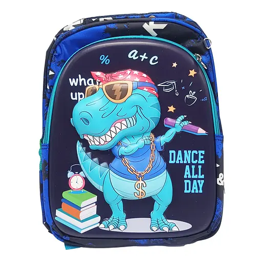 Рюкзак дитячий "Dance All Day" Bambi T2627(Turquoise) застібка-блискавка, 2 відділення - фото 1