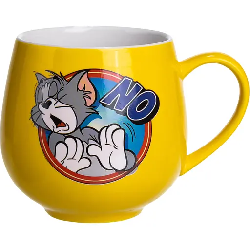 Чашка фарфоровая Tom and Jerry NO 400 мл FM-13NO