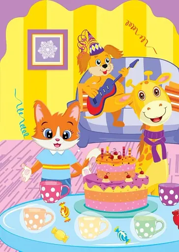 Зима з наліпками. Подарунок для котика - фото 2