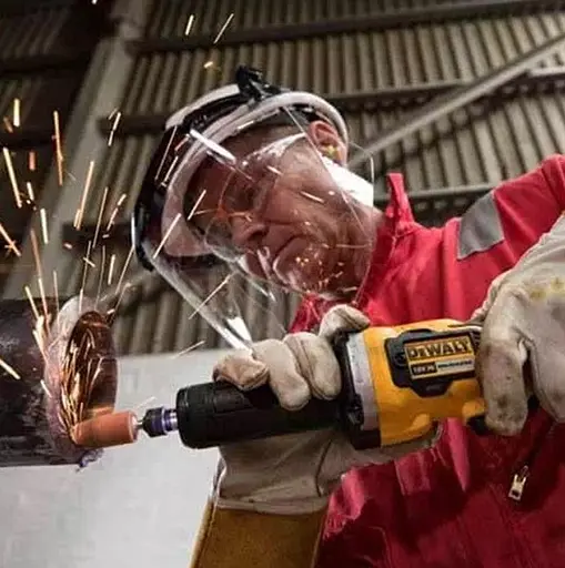 Аккумуляторная прямошлифовальная машина DeWalt с АКБ и ЗУ DCG426P2 - фото 7