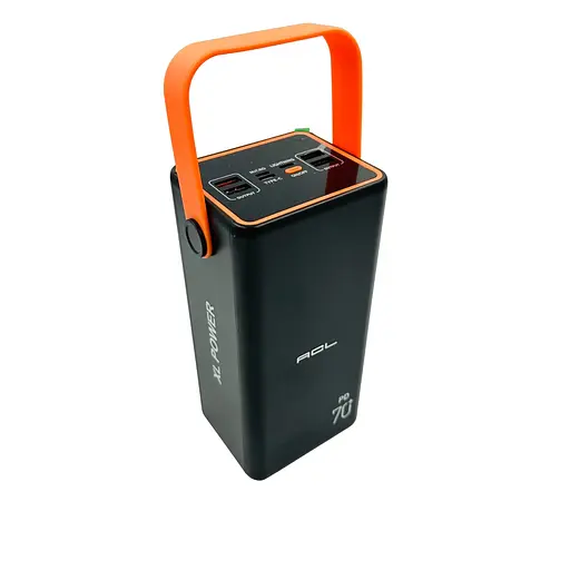 Универсальная зарядная батарея ACL PW-52 70000mAh с быстрой зарядкой 22.5W + прожектор + ручка для переноски - фото 6