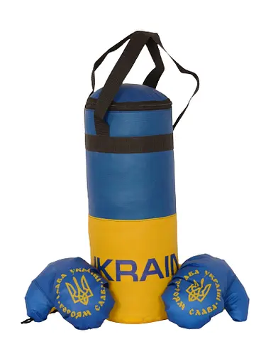 Боксерський набір середній, діаметр 17x48 см, Україна