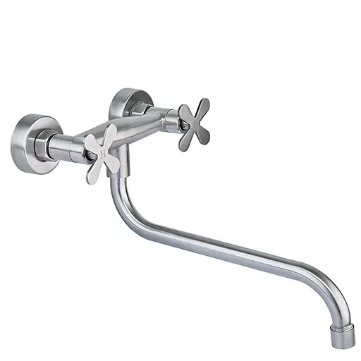 Смеситель для кухни Zerix GTA 005 ZX4739 Нержавеющая сталь - фото 1