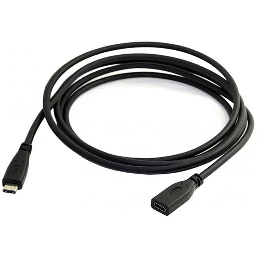 Кабель-подовжувач USB3.1 Type-C M - Type-C F 3.0 м Gen2, 20 Gbps, 4K 60Hz, 100W 5A - фото 2