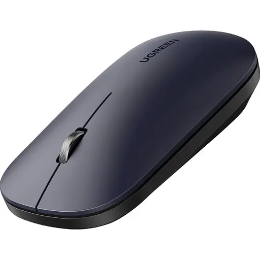 Мышка UGREEN 2.4GHz MU001, беспроводная, 4000dpi., 3кн., черная - фото 2